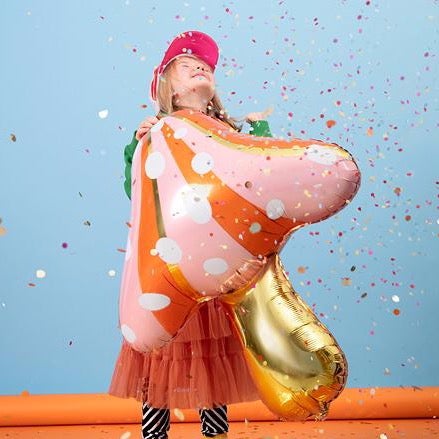 Globo foil seta de colores