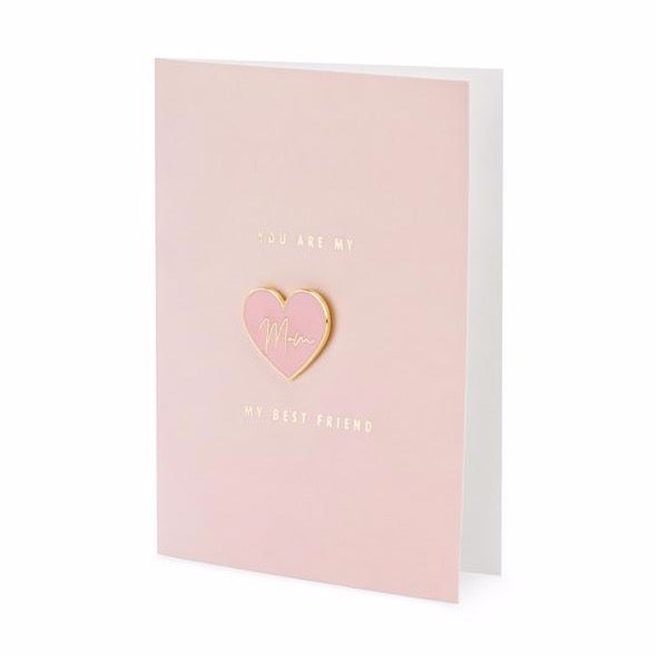 Tarjeta pin BEST MOM