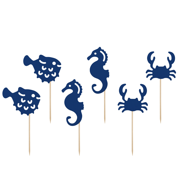 Topper para pastel Ahoy