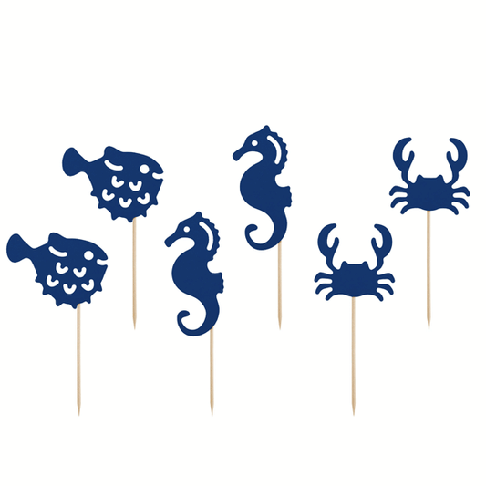 Topper para pastel Ahoy