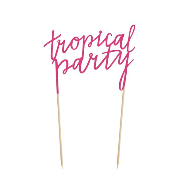 Topper Tropical Party
