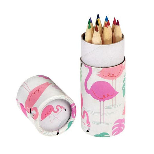 Tubo lápices Flamencos
