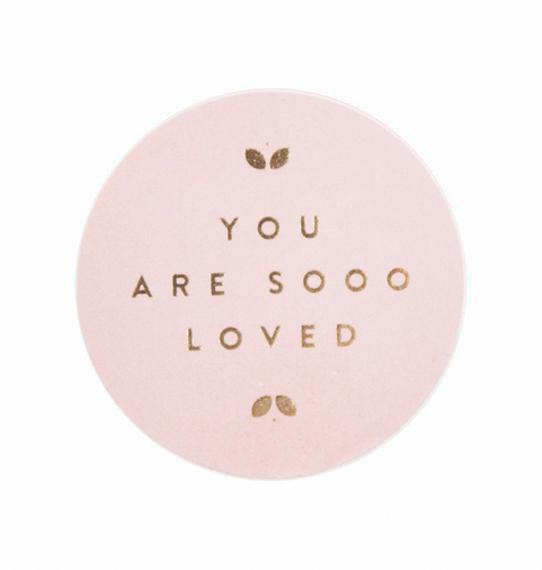 Pegatina Loved Foil XL / 10 uds.