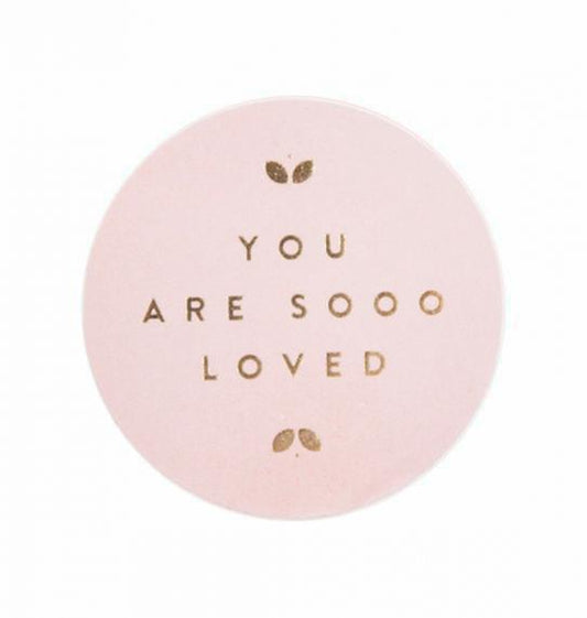 Pegatina Loved Foil XL / 10 uds.