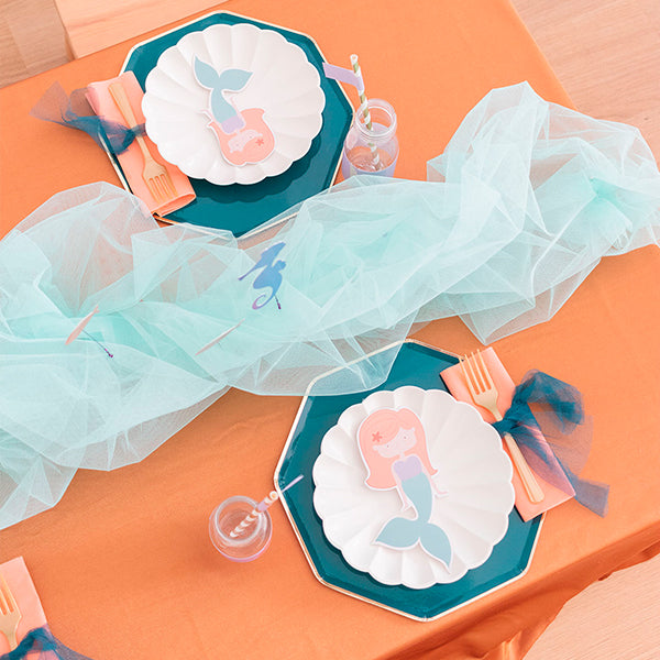 Pack imprimible Sirenas mint