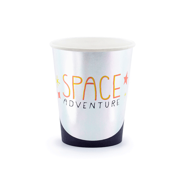 Vasos Space pequeños / 6 uds.
