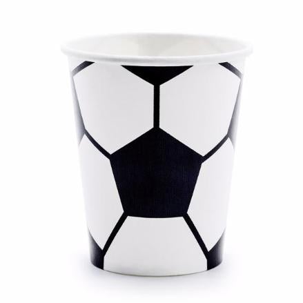 Vasos Fútbol / 6 uds.